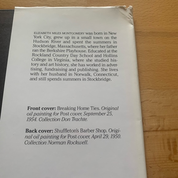 Norman Rockwell Elizabeth Miles Montgomery book - Picture 11 of 12